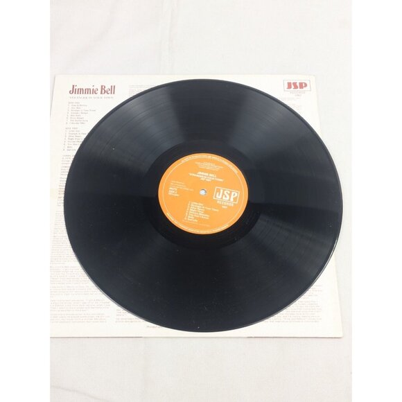 Jimmie‎ Bell Stranger In Your Town NEAR MINT JSP Records Vinyl LP - Picture 12 of 14